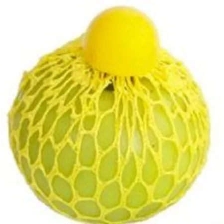 Rüdiger Gerhardt Squishy Mesh Ball Neon, 1 Stück, 4-fach sortiert