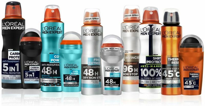 L’Oréal Paris Men Expert Fresh Extreme Deodorant Roller - 6 x 50ml