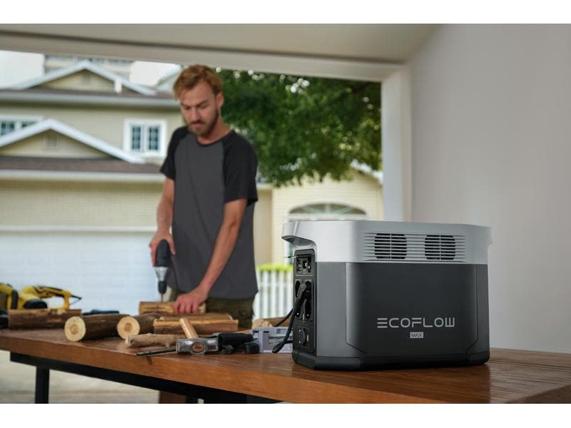 EcoFlow Power Station Delta 2 Max, 2048 Wh Die mobile Power Station für zu Hause oder unterwegs