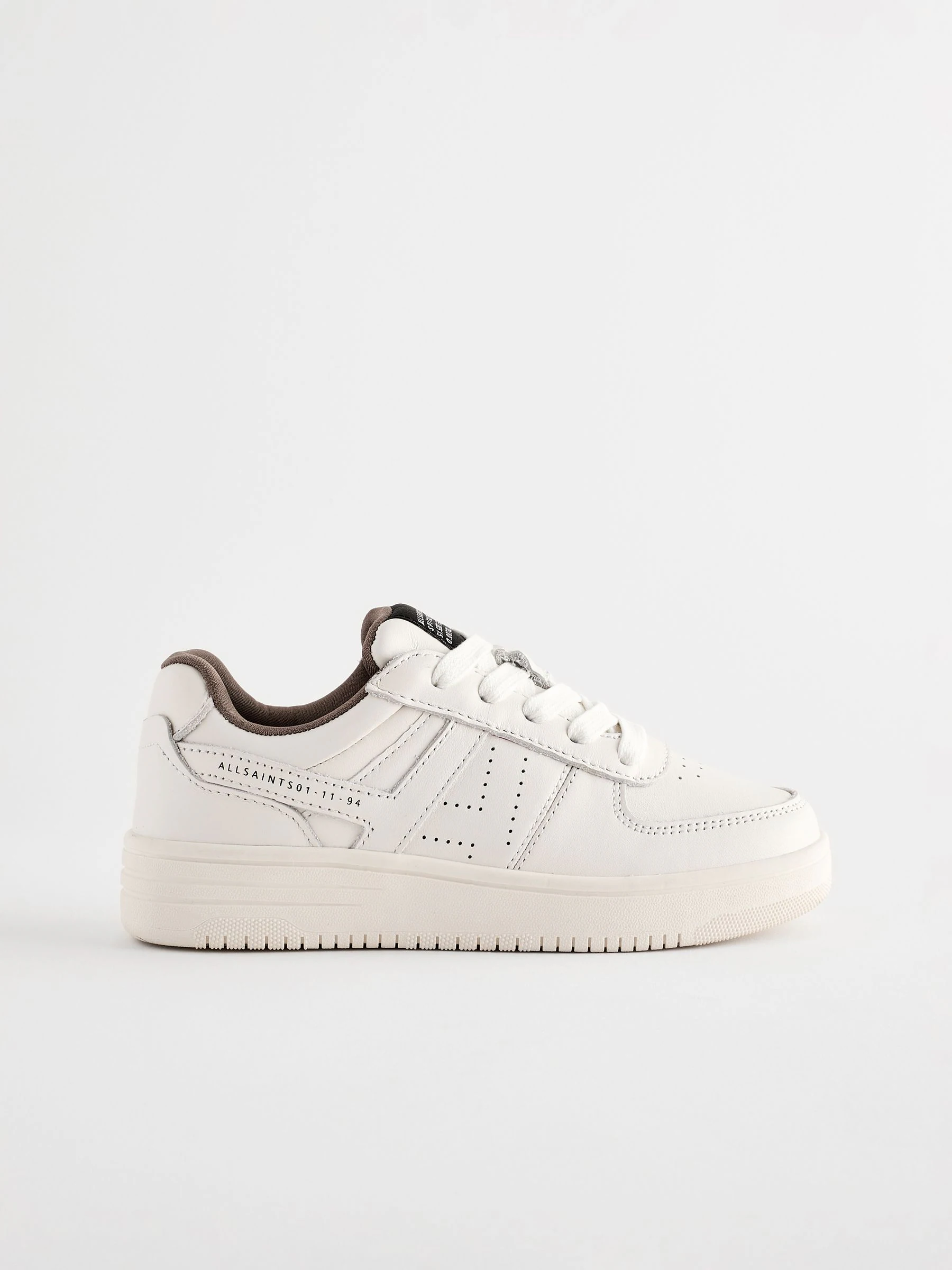 smALLSAINTS Vix lage leren sneakers met ronde neus