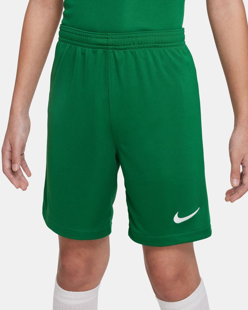Short de football Nike League Knit III Vert pour enfant