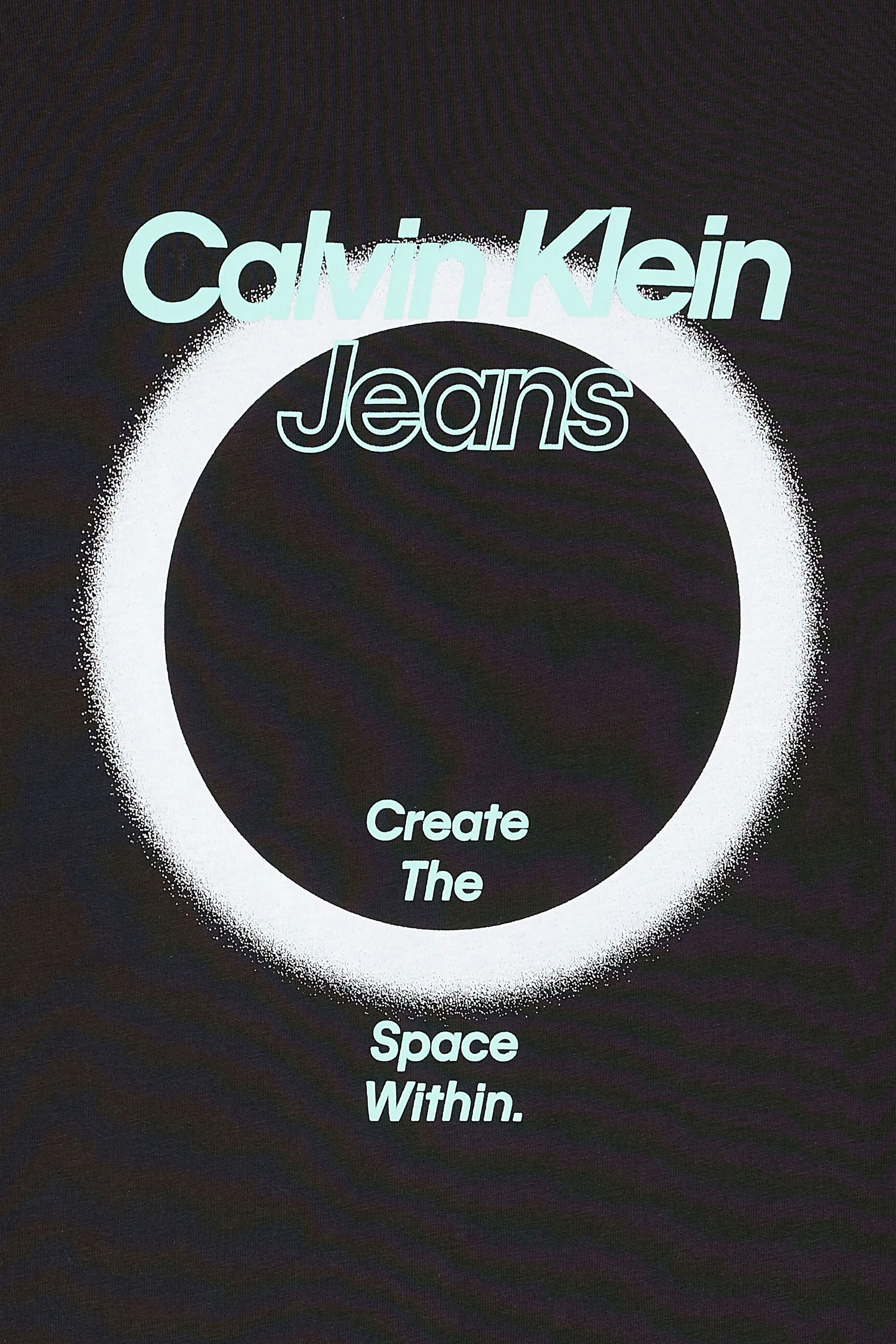 CALVIN KLEIN JEANS T-shirt  ECLIPSE GRAPHIC TEE Noir