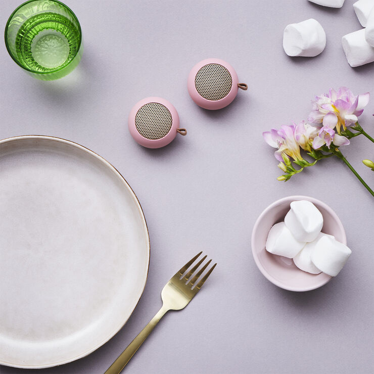 Kreafunk aGO MINI - Fresh Pink Lyserød