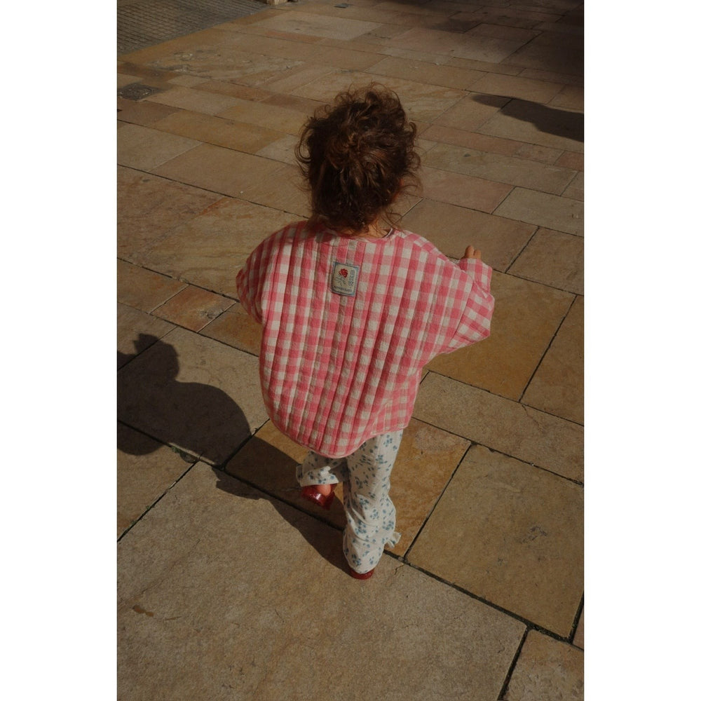 Køb Konges Sløjd Peach Blossom Check RHW X KS Bella Jakke