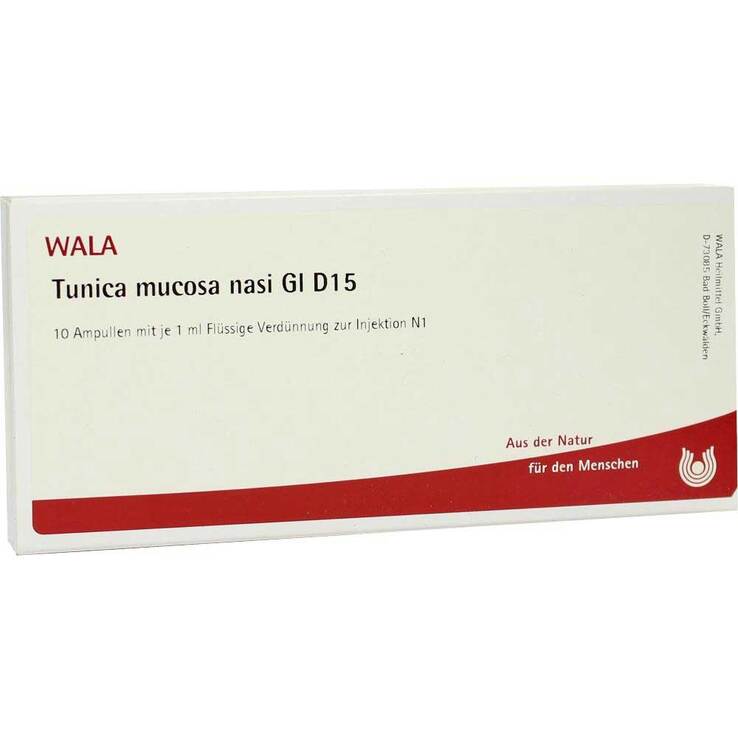 Tunica mucosa nasi. GL D 15 Ampullen, 10X1 ml