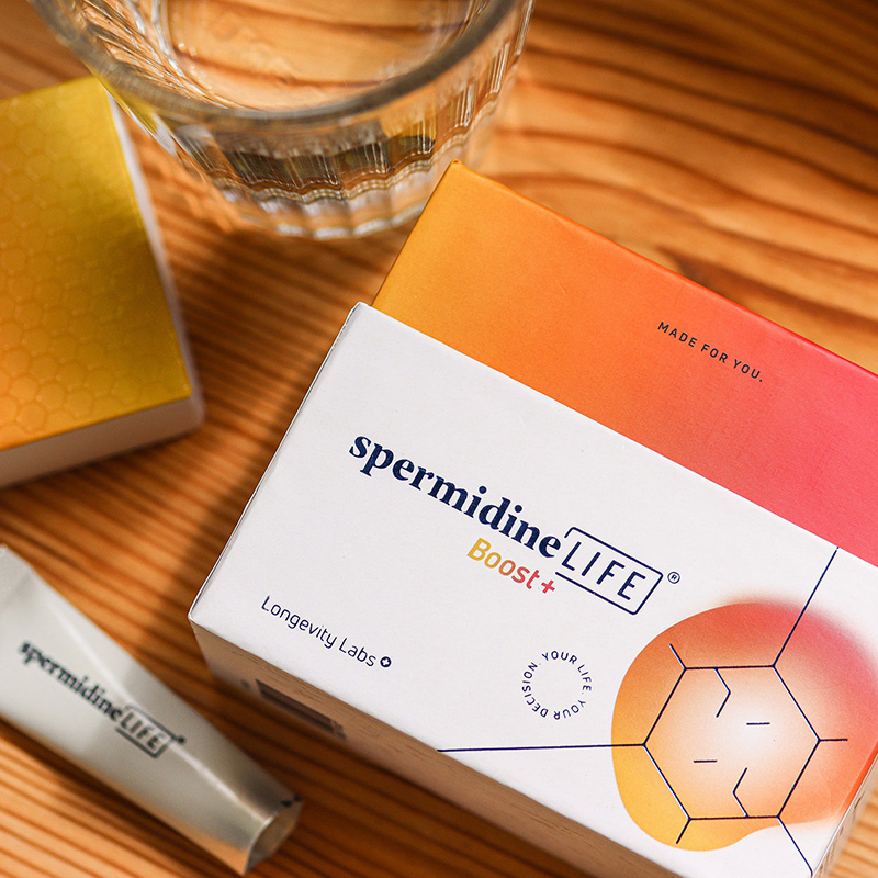 SPERMIDINELIFE Boost  3 mg natürliches Spermidin Box 30 Stk