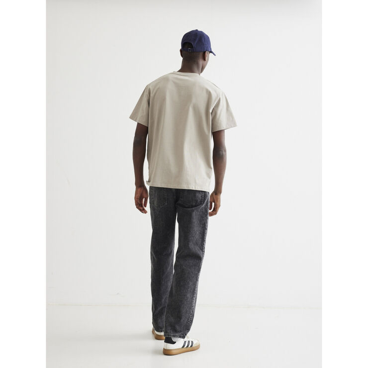 Woodbird WBBaine Base tee Light grey