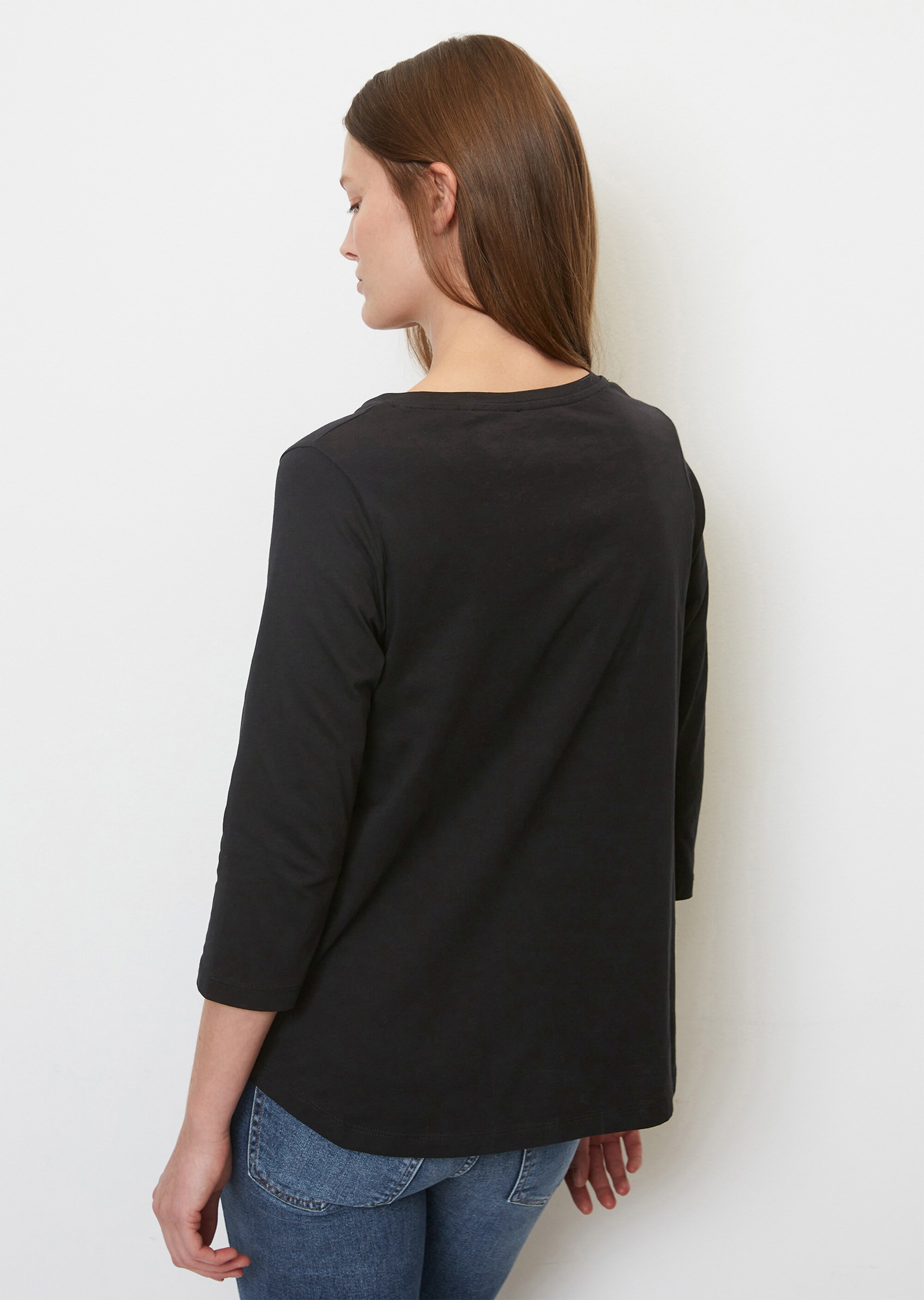 Longsleeve regular aus reiner Bio-Baumwolle