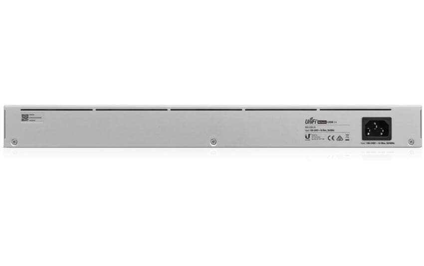 Switch UniFi USW-24 24 Port<br>UniFi USW 24-Port Gigabit Switch mit 2x SFP, lüfterlos