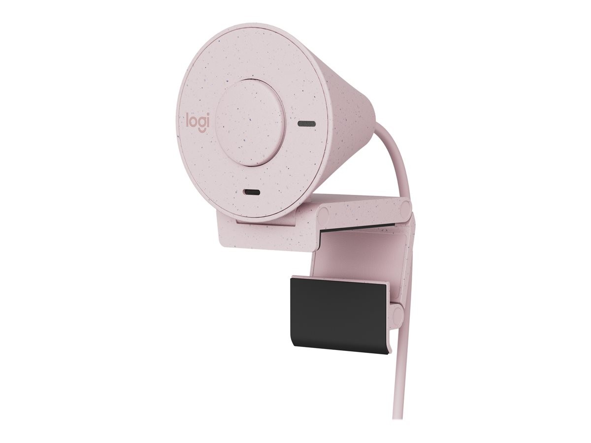 Logitech - Brio 300 Full HD webcam, Rose