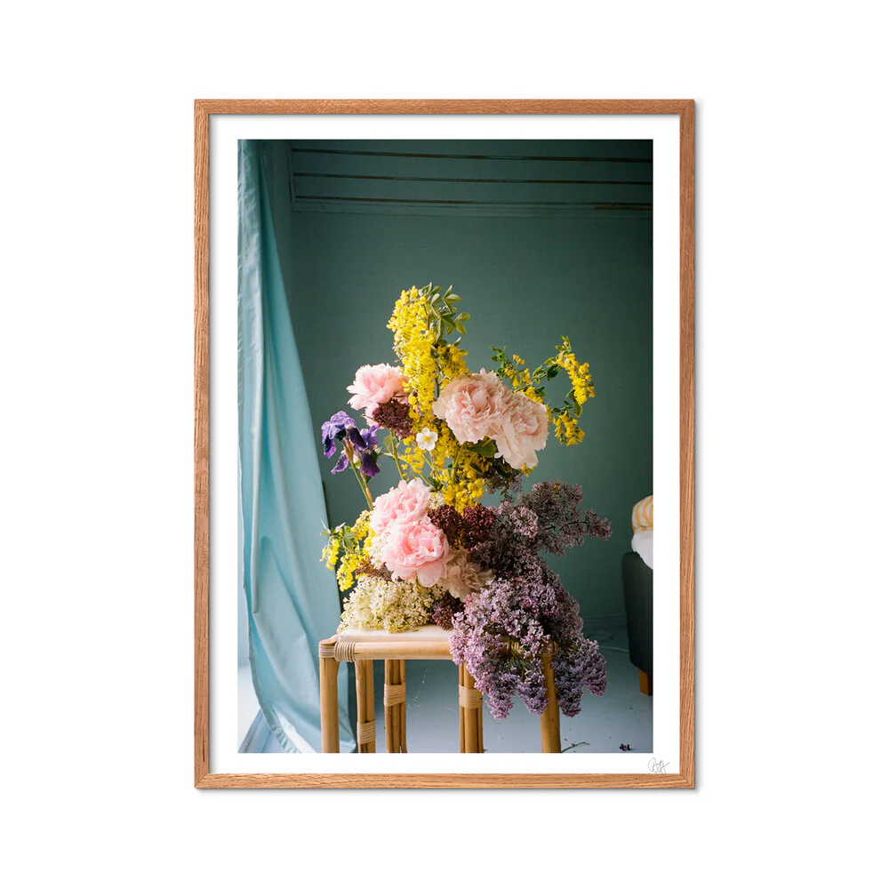 Poster & Frame  Poppybana plakat, mønstret - 50x70 cm