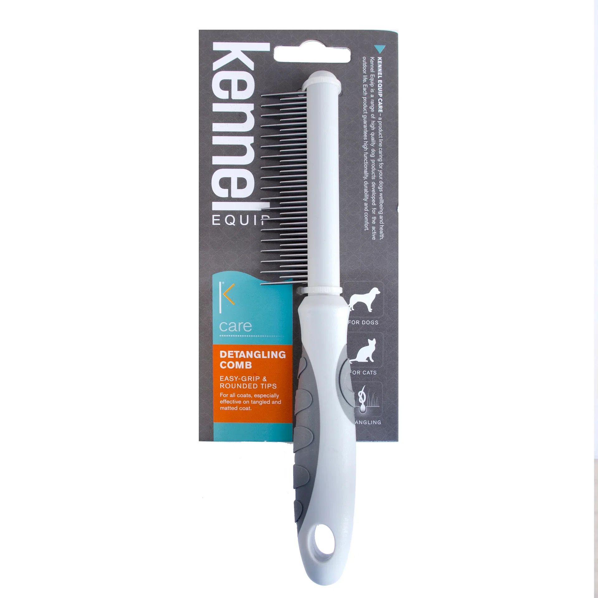 Kennel equip Kennel Equip Care Detangeling comb 21,5cm