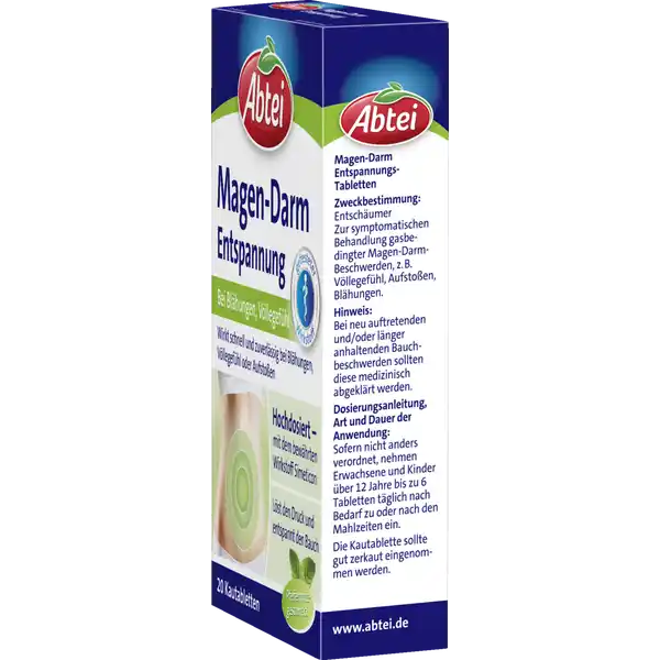 Magen-Darm Entspannung Kautabletten