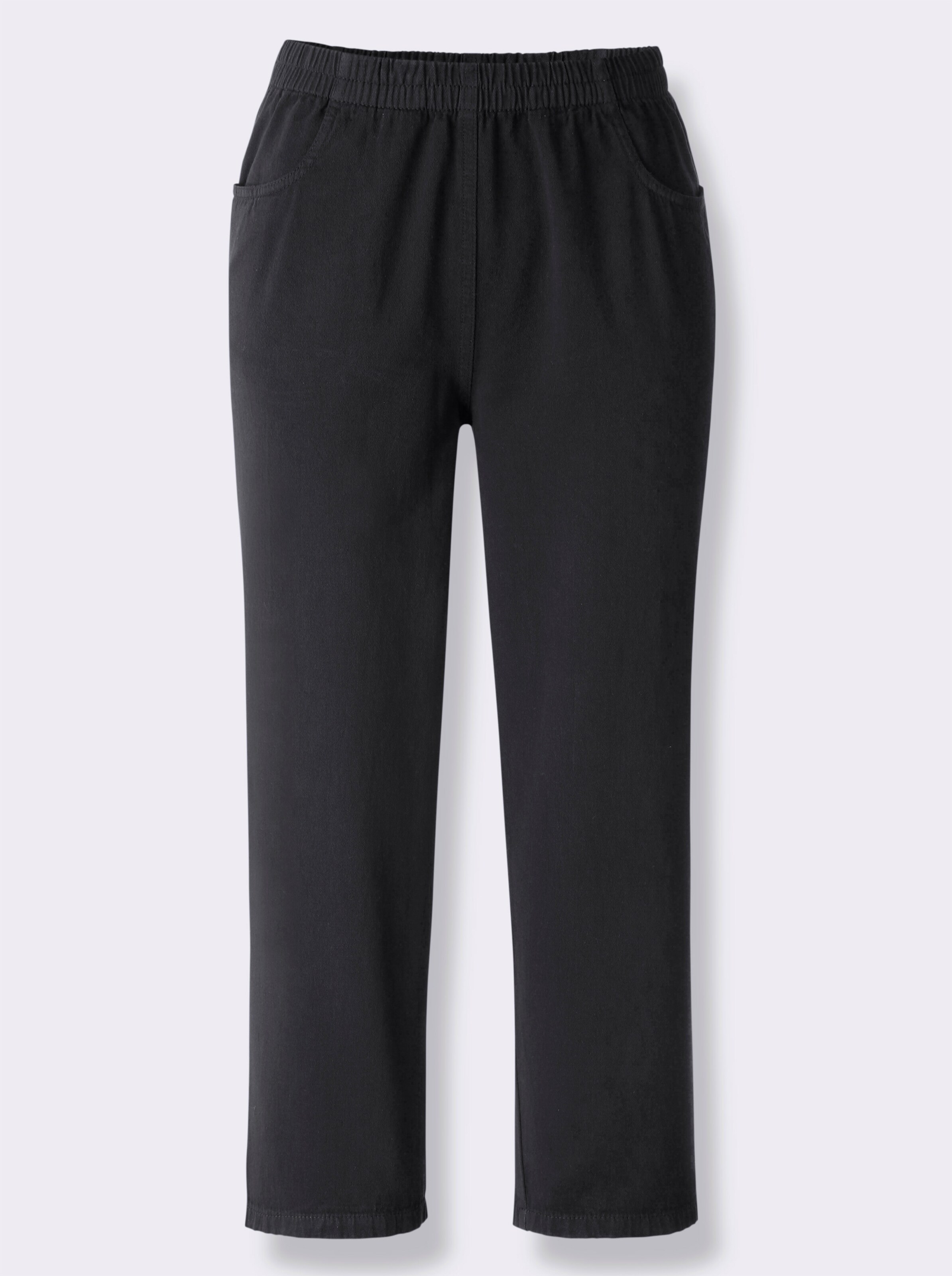 Caprihose aus reiner Baumwolle