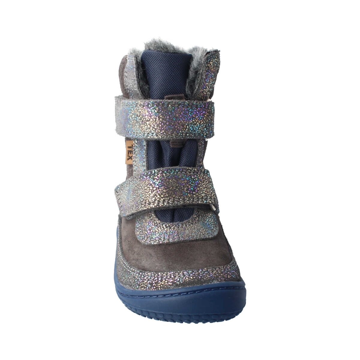 202102-WX32 LHOTSE glitter grey velours tex velcro Weite/M