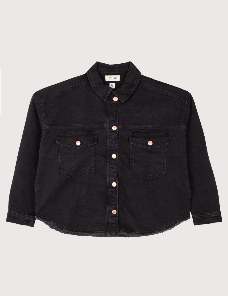 MUSE VESTE EN JEAN FEMME ARPIT NOIR