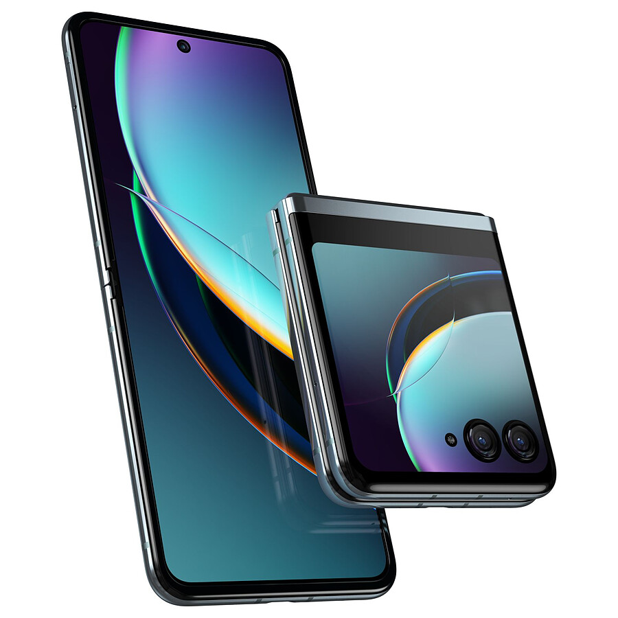 Motorola Razr 40 Ultra Bleu Glacé - 256 Go - 8 Go