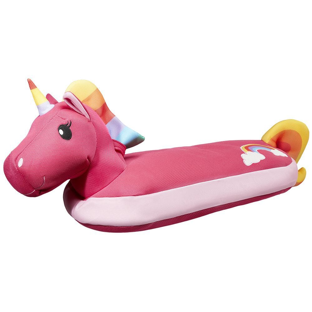 Licorne à chevaucher microbille rose