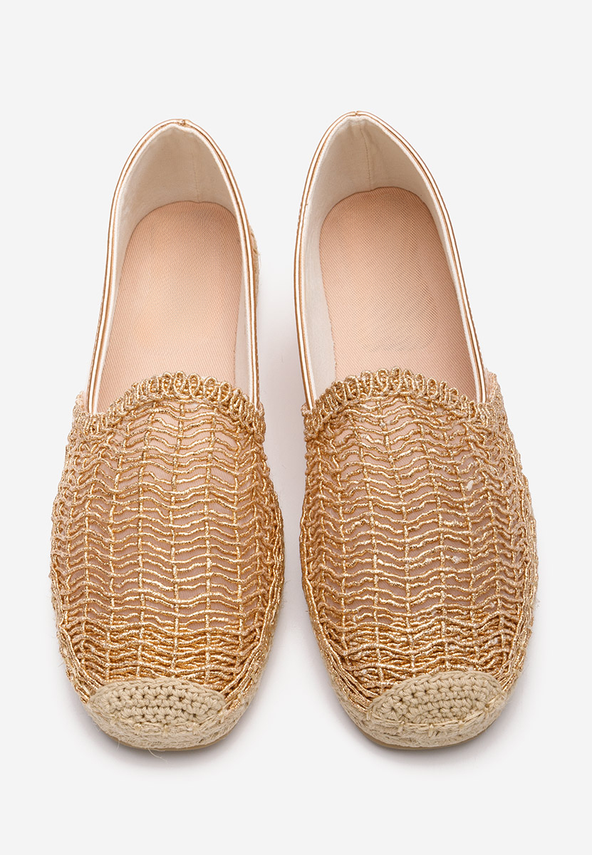 Espadrilles femme champagne Naesia