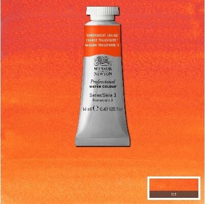 Winsor & Newton - Akvarelfarve - Transparent Orange 14 ML