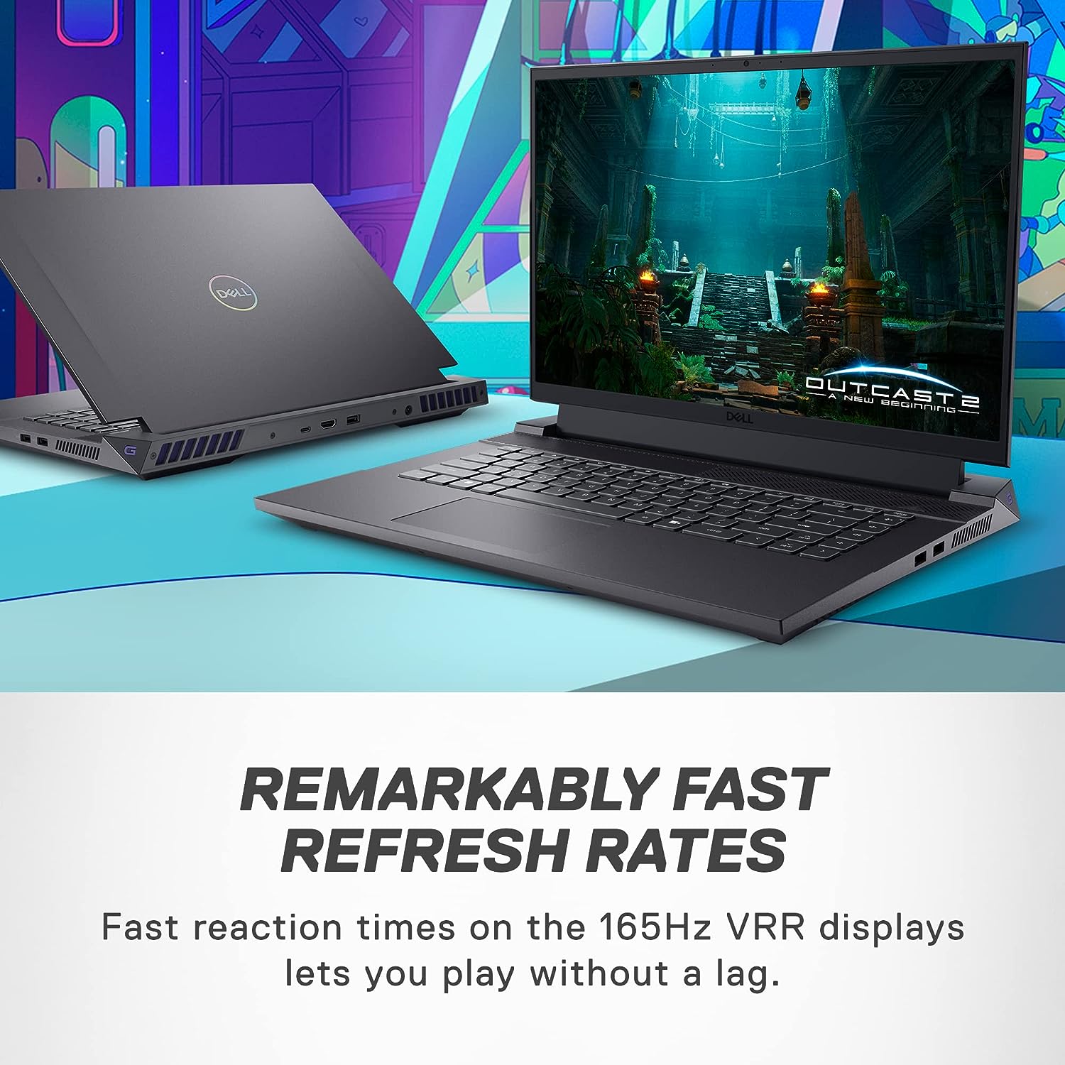 Notebook Gamer Dell G16 7630 - Tela QHD+ de 16 polegadas (2560 x 1600) 165Hz 3ms, Intel Core i9-13900HX, 16GB de RAM DDR5, SSD de 1TB, NVIDIA GeForce RTX 4070 8GB GDDR6, Windows 11 Home - Cor: Cinza Metálico