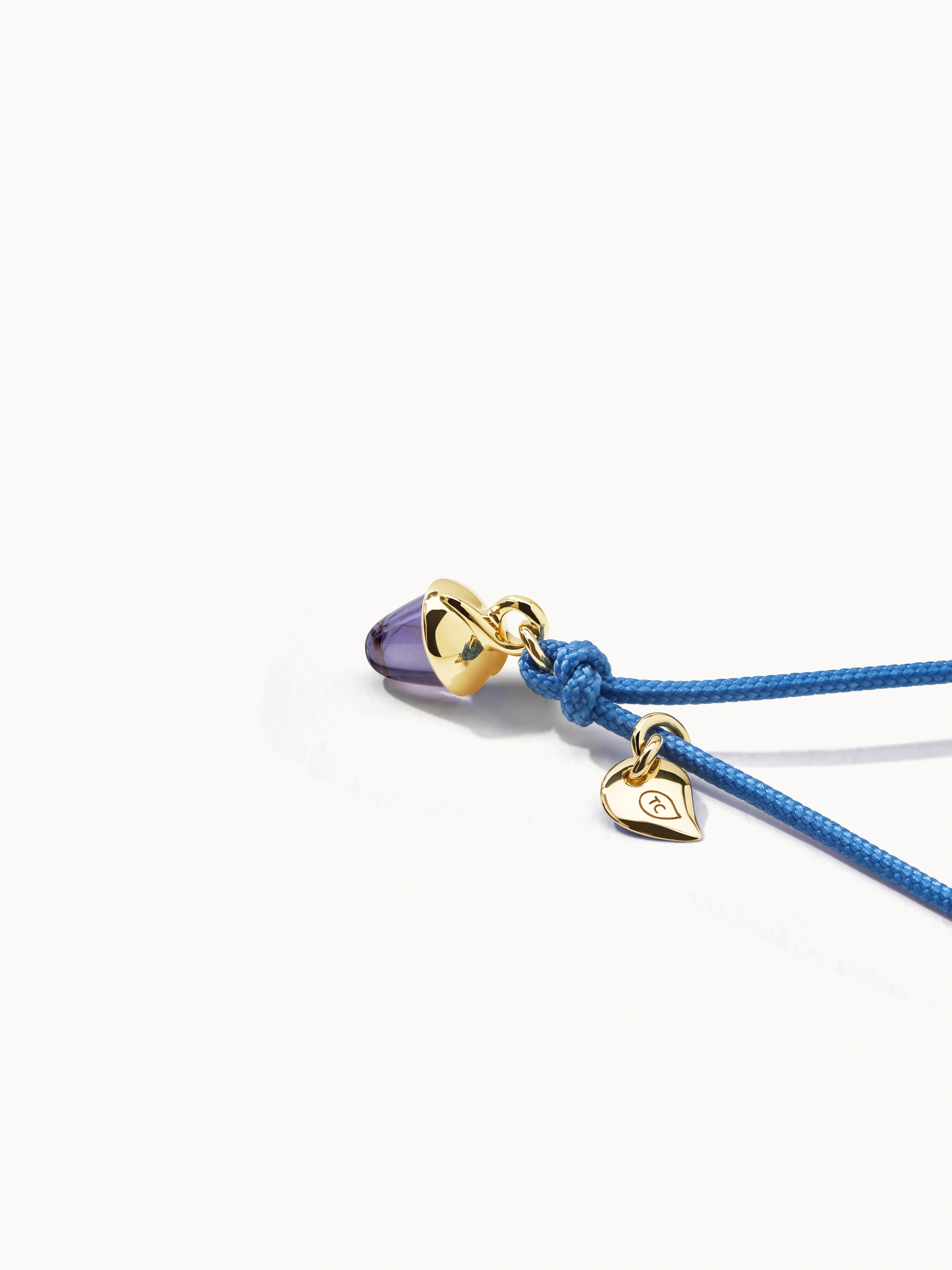 TAMARA COMOLLI Armband BRACELET 'MYMIKADO' WITH IOLITE aus 18 Karat Gelbgold mit Iolith