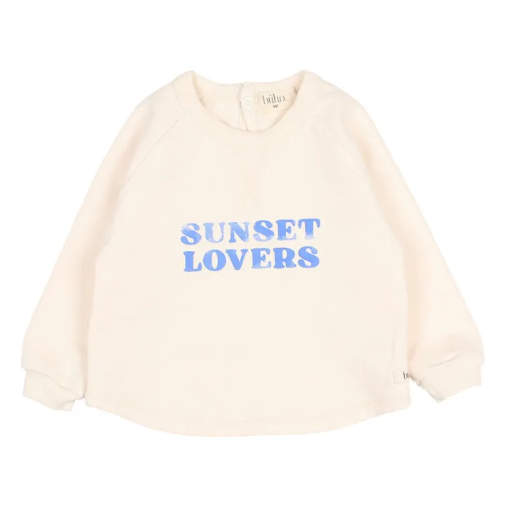 Búho Sweat Sunset Bébé | Ecru