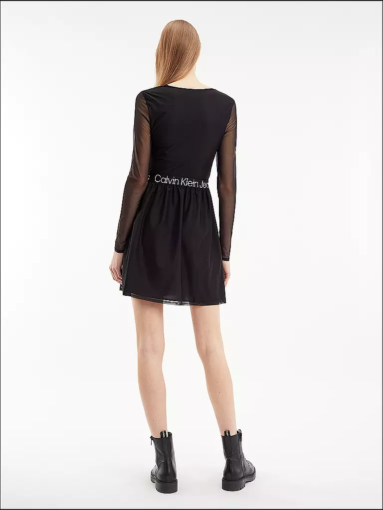 CALVIN KLEIN JEANS Kleid schwarz