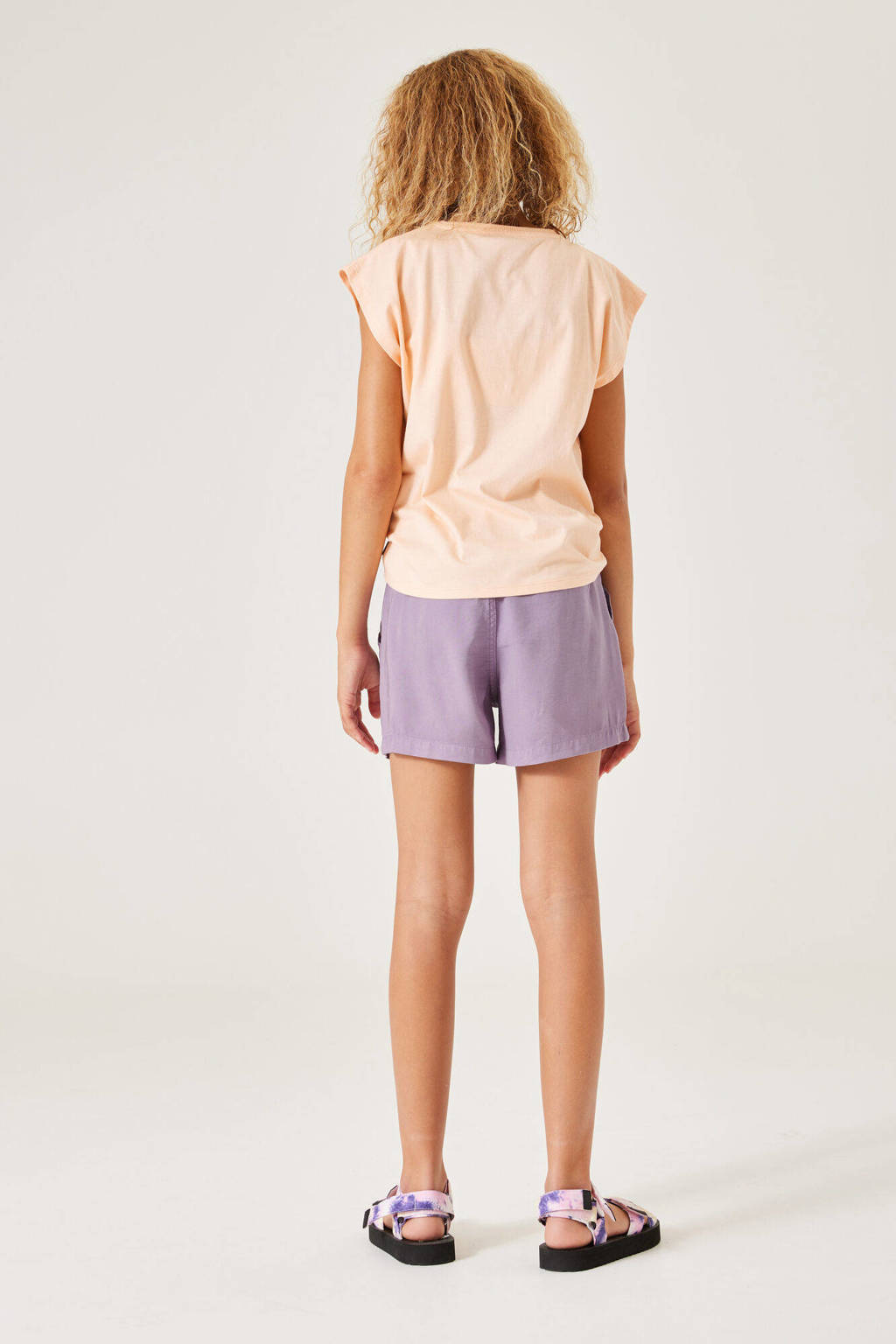 Garcia high waist short paars