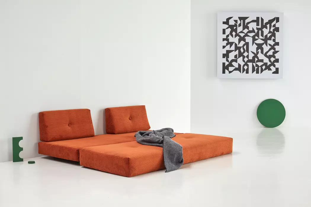 Schlafsofa Sigmund Metall schwarz