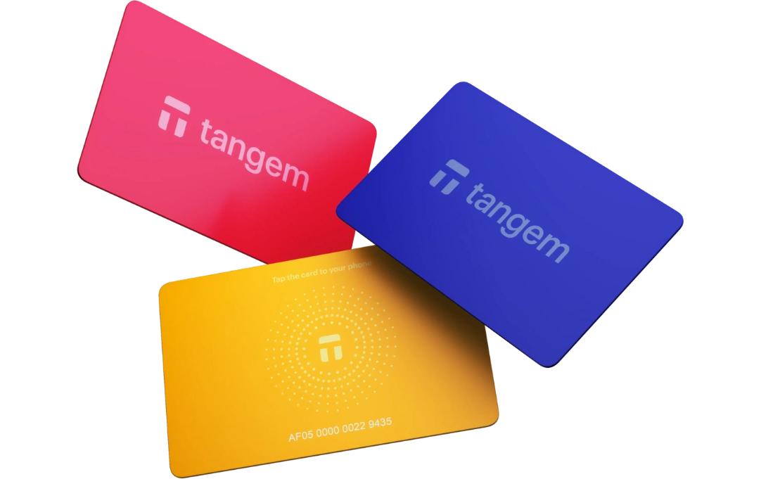 Tangem 2.0 Spring Bloom 3 Karten SetInnovative Lösung für die sichere Speicherung von Kryptowährungen