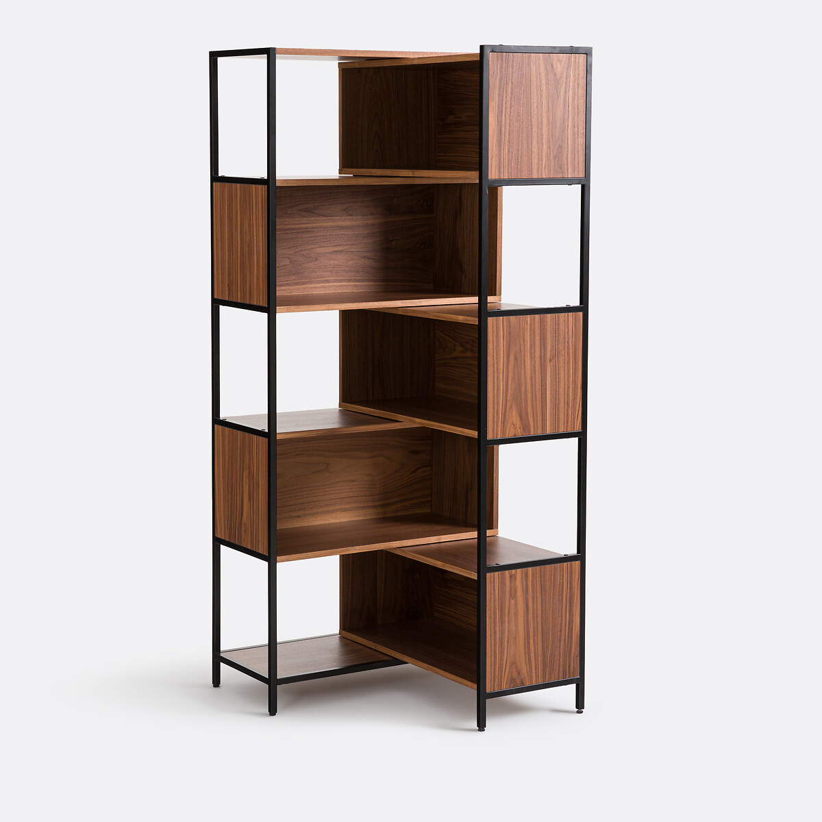 LA REDOUTE INTERIEURS<br>Estante modular e extensível de nogueira Volga