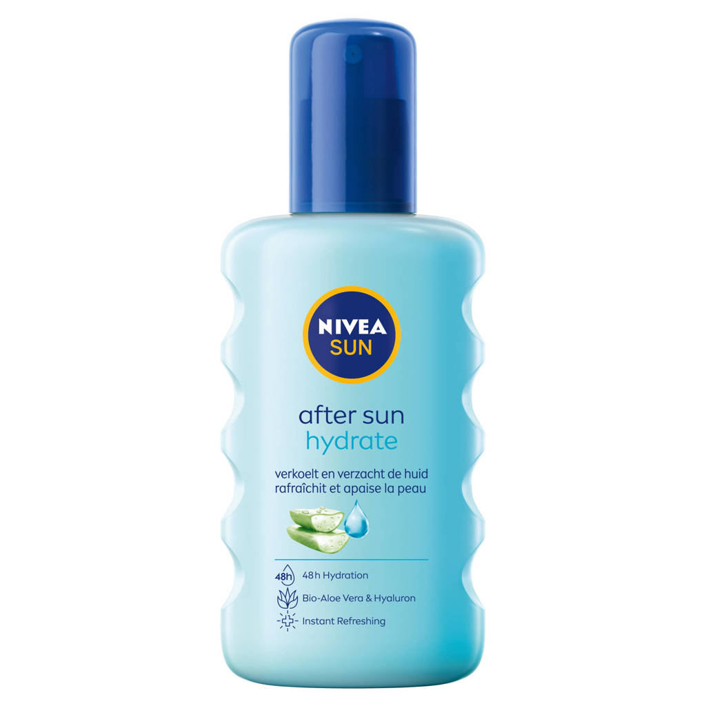 Een musthave voor op vakantieHydrate Hydraterende Kalmerende after sun spray - 200 ml