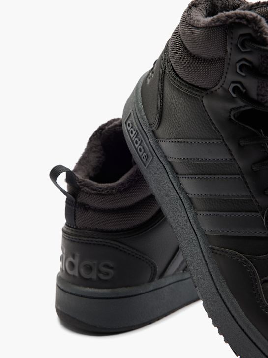 adidas HOOPS 3.0 MID WTR Hoher Sneaker Schwarz