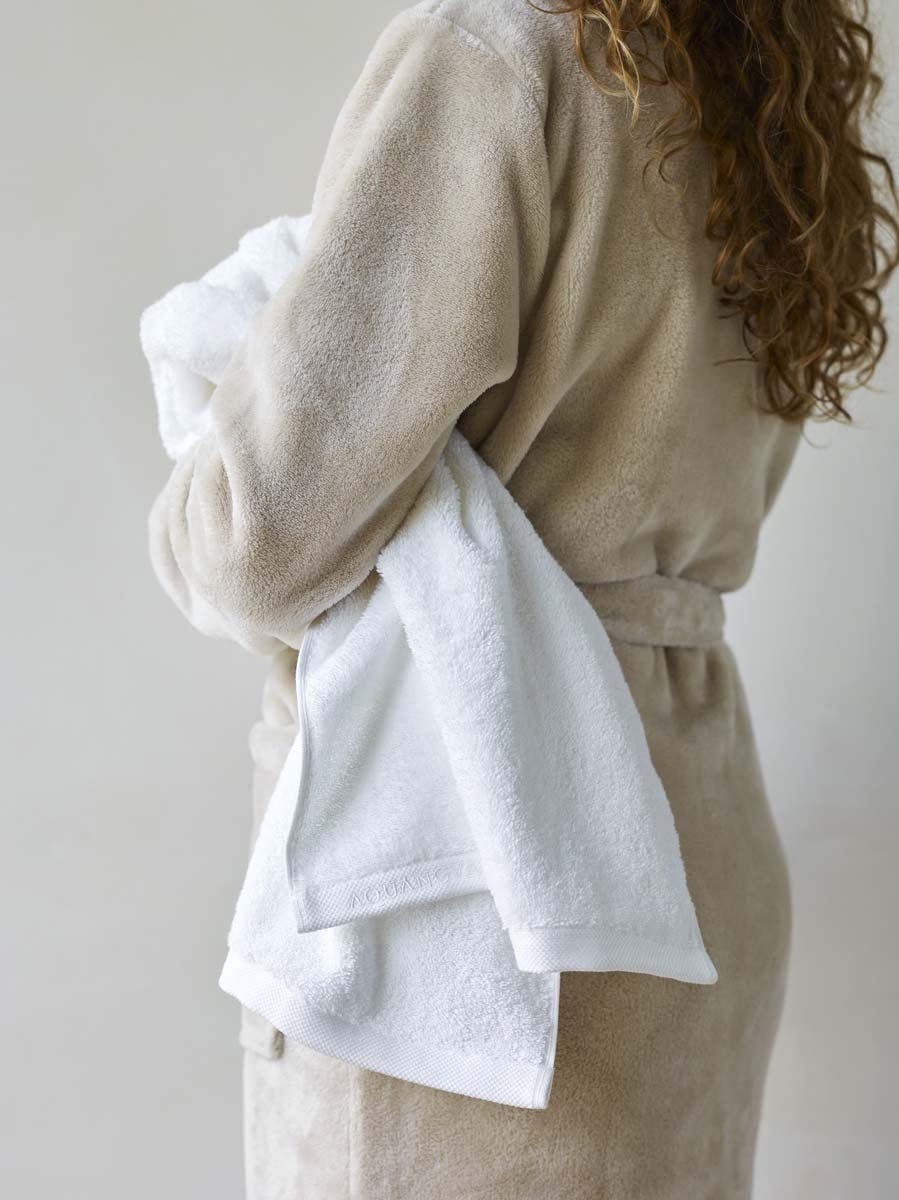 London Handdoek White | Wit | Katoen