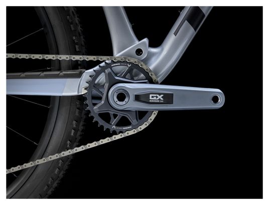 VTT Tout-Suspendu Trek Supercaliber 9.7 Sram GX Eagle AXS 12V 29'' Gris Perle Gén 2