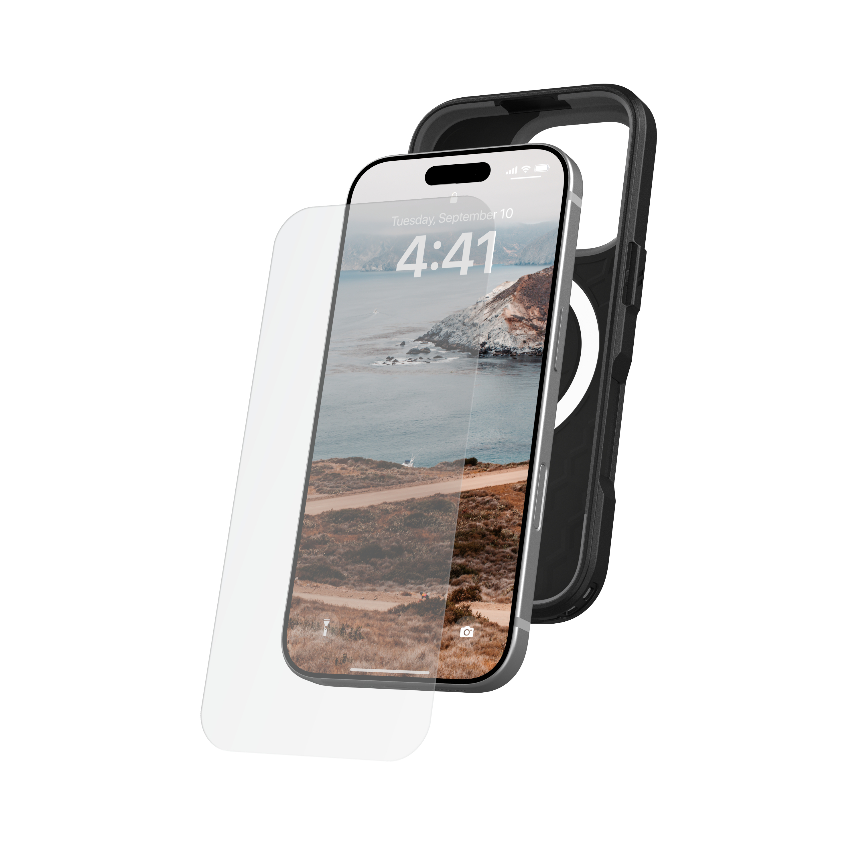 iPhone 16 Pro Glass Shield Panzer Glas Displayschutz Case Friendly (14436211NA)