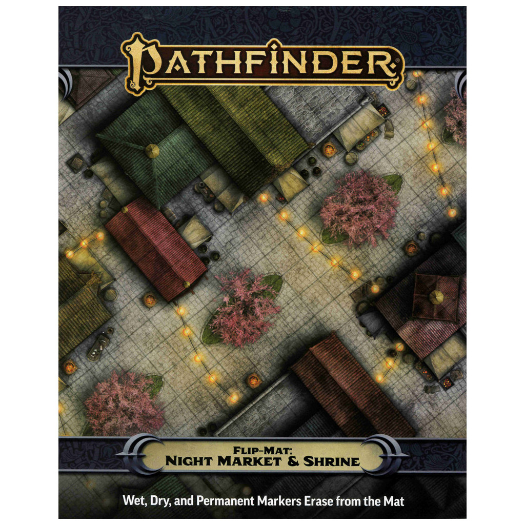 Pathfinder Flip-Mat: Night Market & Shrine