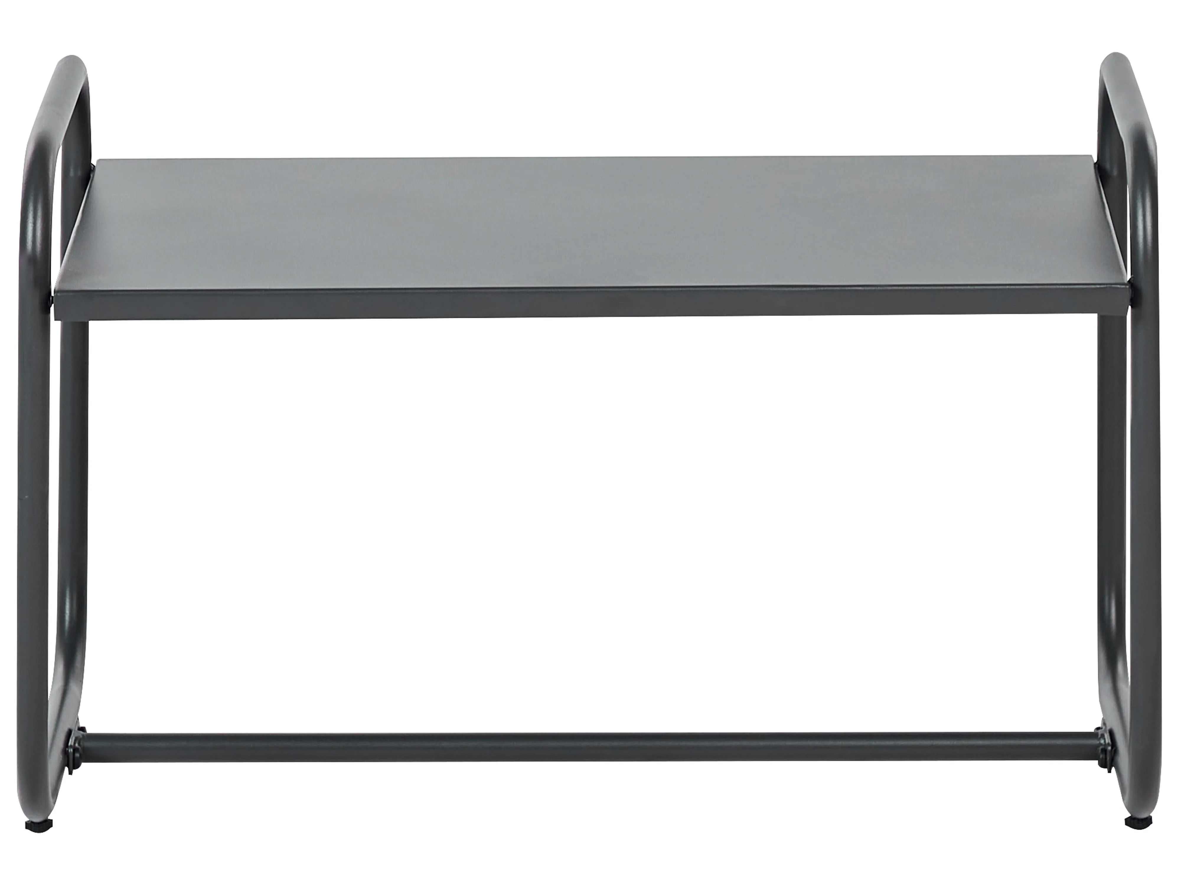 Loungeset met tafel 4-zits VEZZANA Metaal Lichtbeige