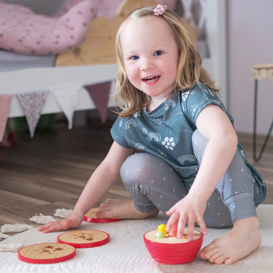 Small Foot-Houten Stapelspel Appel