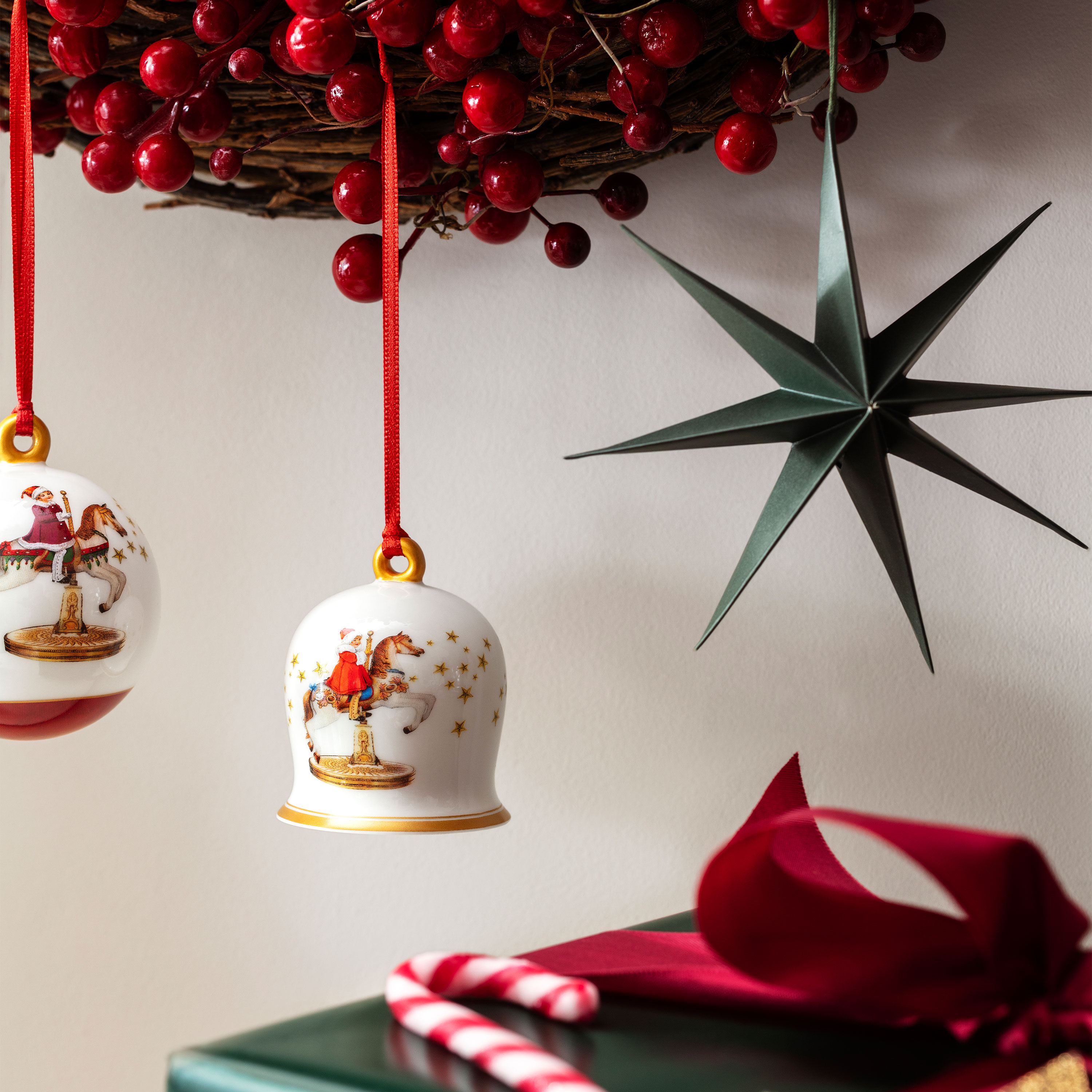 Annual Christmas Edition Bell , Multi-colored, , 2.3'' x 2.8''