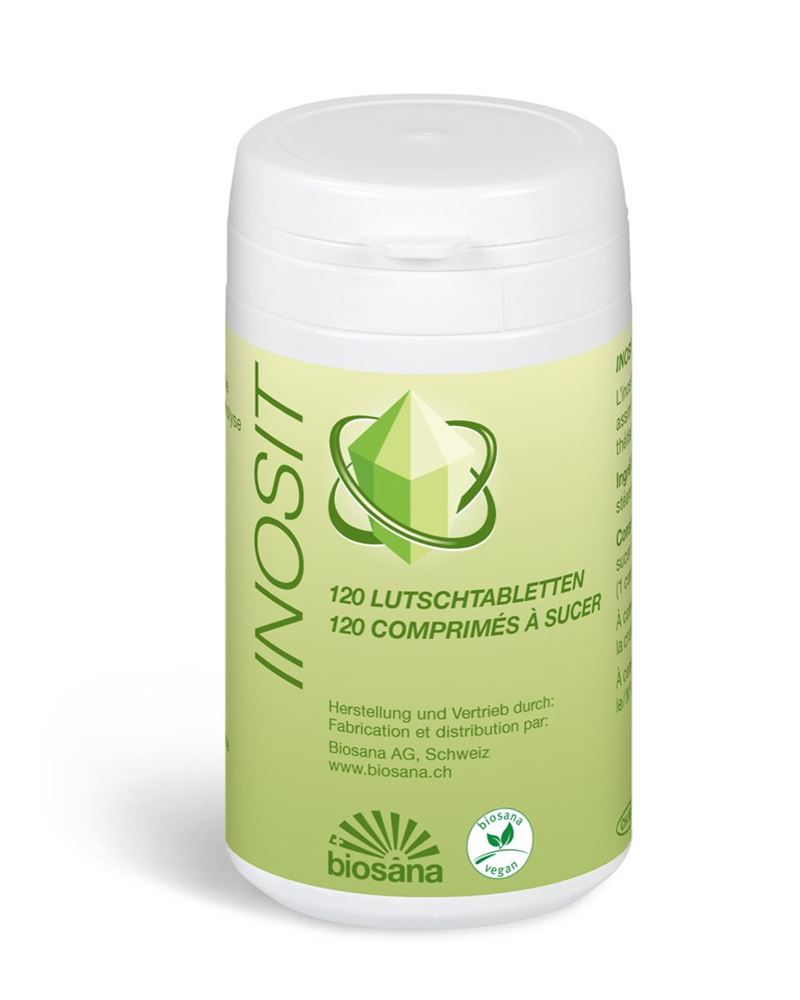 BIOSANA Inosit Lutschtabl Ds 120 Stk