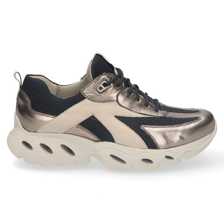 Durea 6309 wijdte K CHAMPAGNE/ZWART/TAUPE
