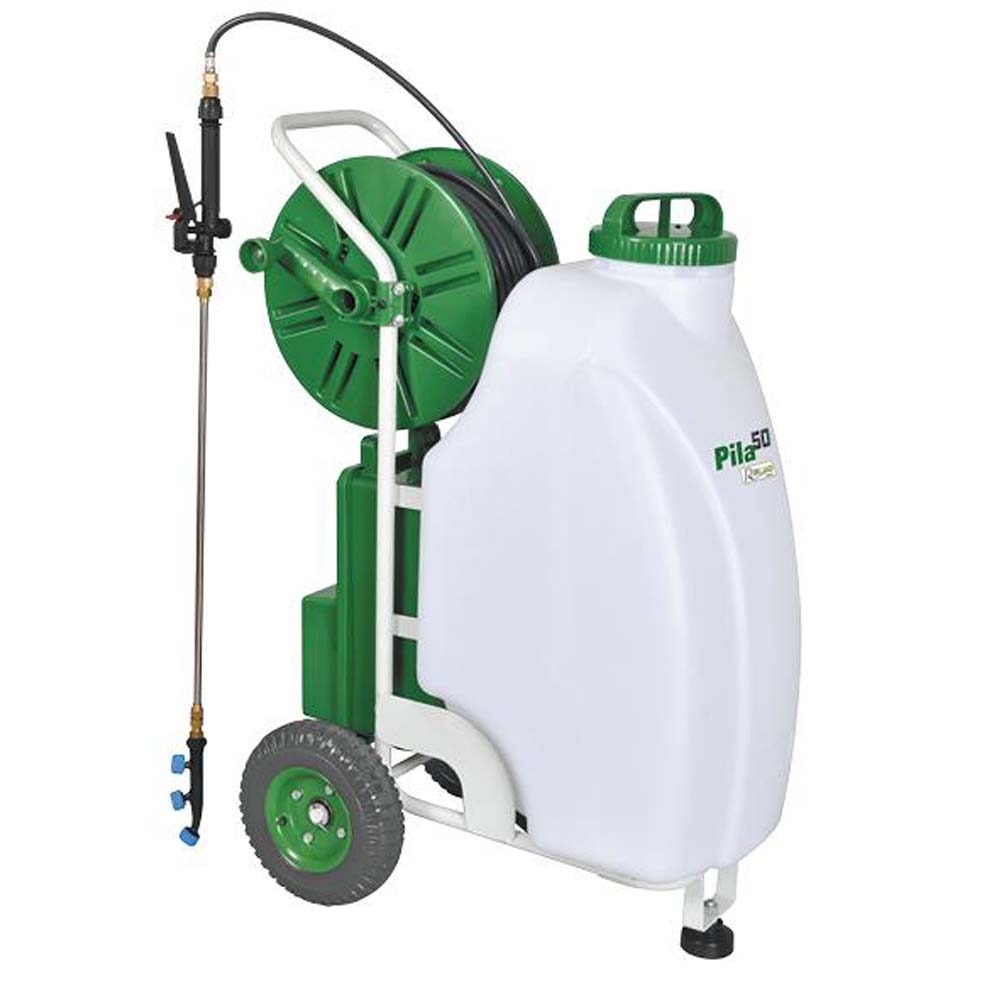 Pulvérisateur électrique sur roues 50 litres 12 v 8a