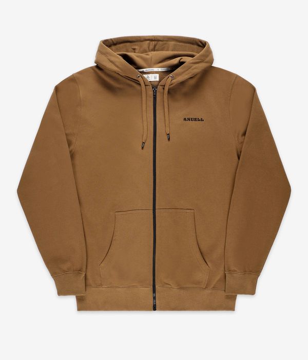 Anuell Tylum Organic Zip-Hoodie (brown)
