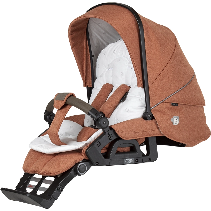 Hartan Kinderwagen Racer GTS Bellybutton terra (923) Gestellfarbe schwarz
