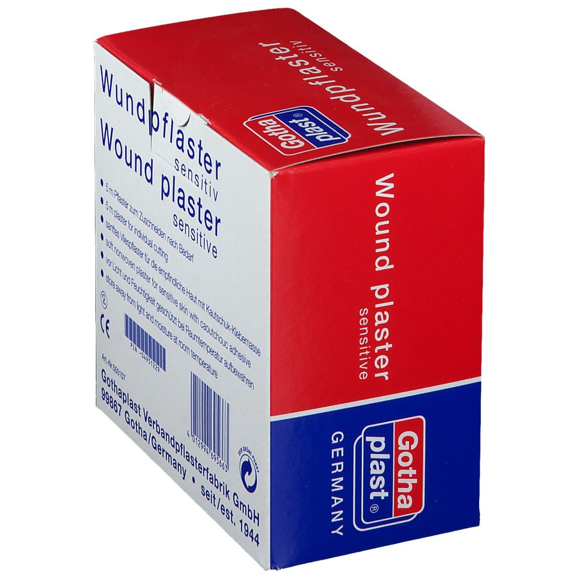 Gothaplast® Wundpflaster sensitiv 5 m x 6 cm