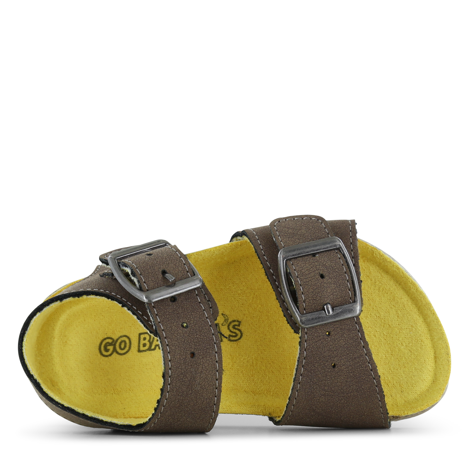 Go Bananas sandaal – Dark Taupe Microleer | Jongens schoenen