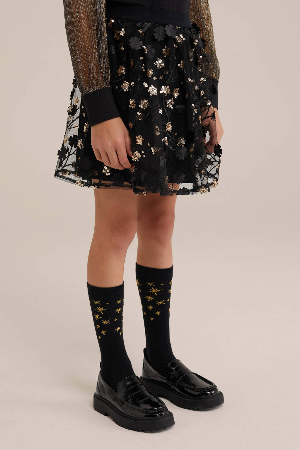 WE Fashion korte rok zwart