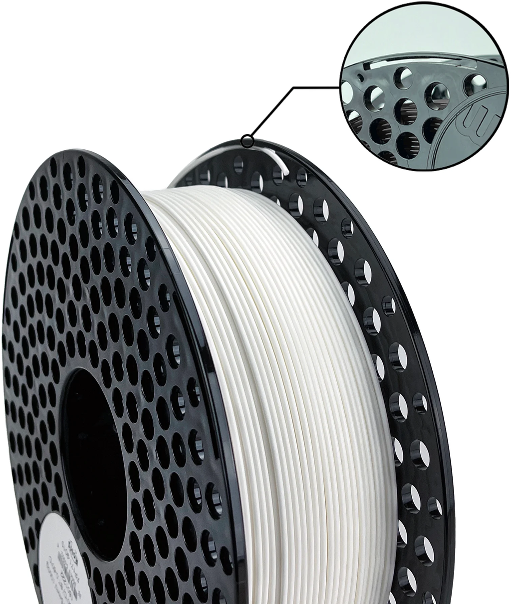 AzureFilm  ABS Prime White, 1,75 mm / 1000 g    Technisches ABS Filament mit optimierter, verzugsfreier Formulierung